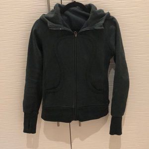 Lululemon scuba hoodie forest green